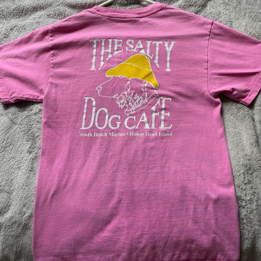 Bubblegum pink Salty Dog Cafe T-shirt